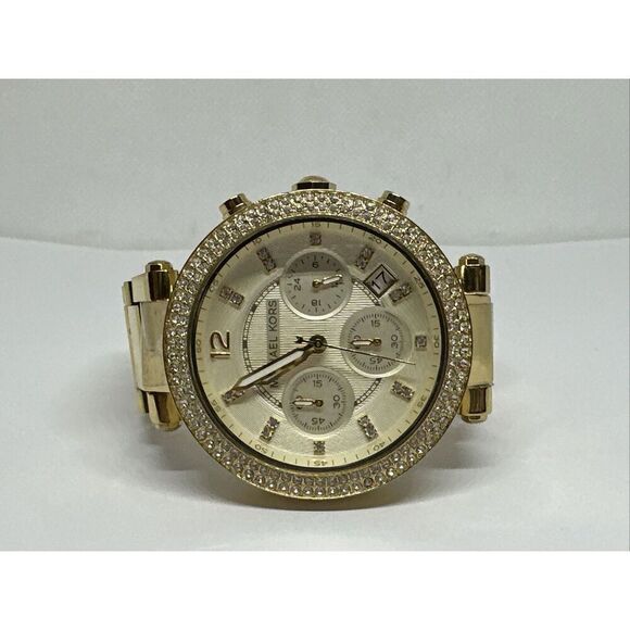 Michael Kors Parker MK5354 Women\'s Gold Stainless Steel Analog Dial Watch NUL2 main image 10